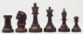 Dubrovnik Series 1950 Vintage Reproduction 3.75" Chess Set in Natural Boxwood/Indian Rosewood